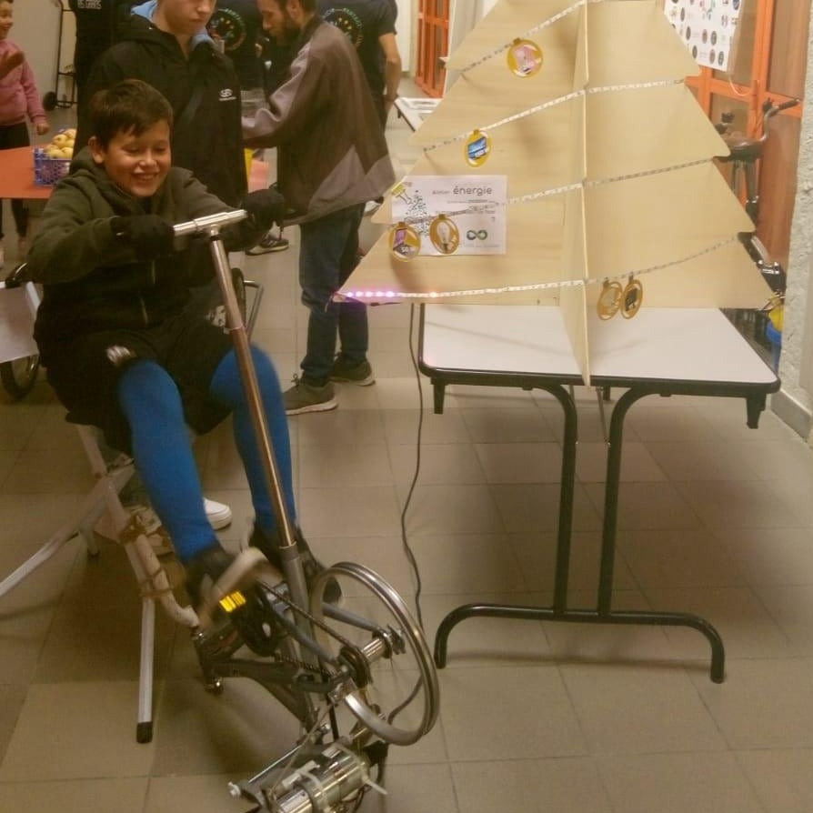 Vélo générateur électrique